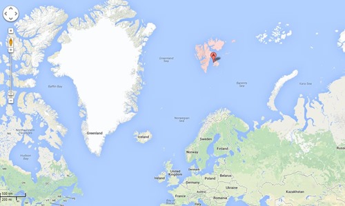 Svalbard Map
